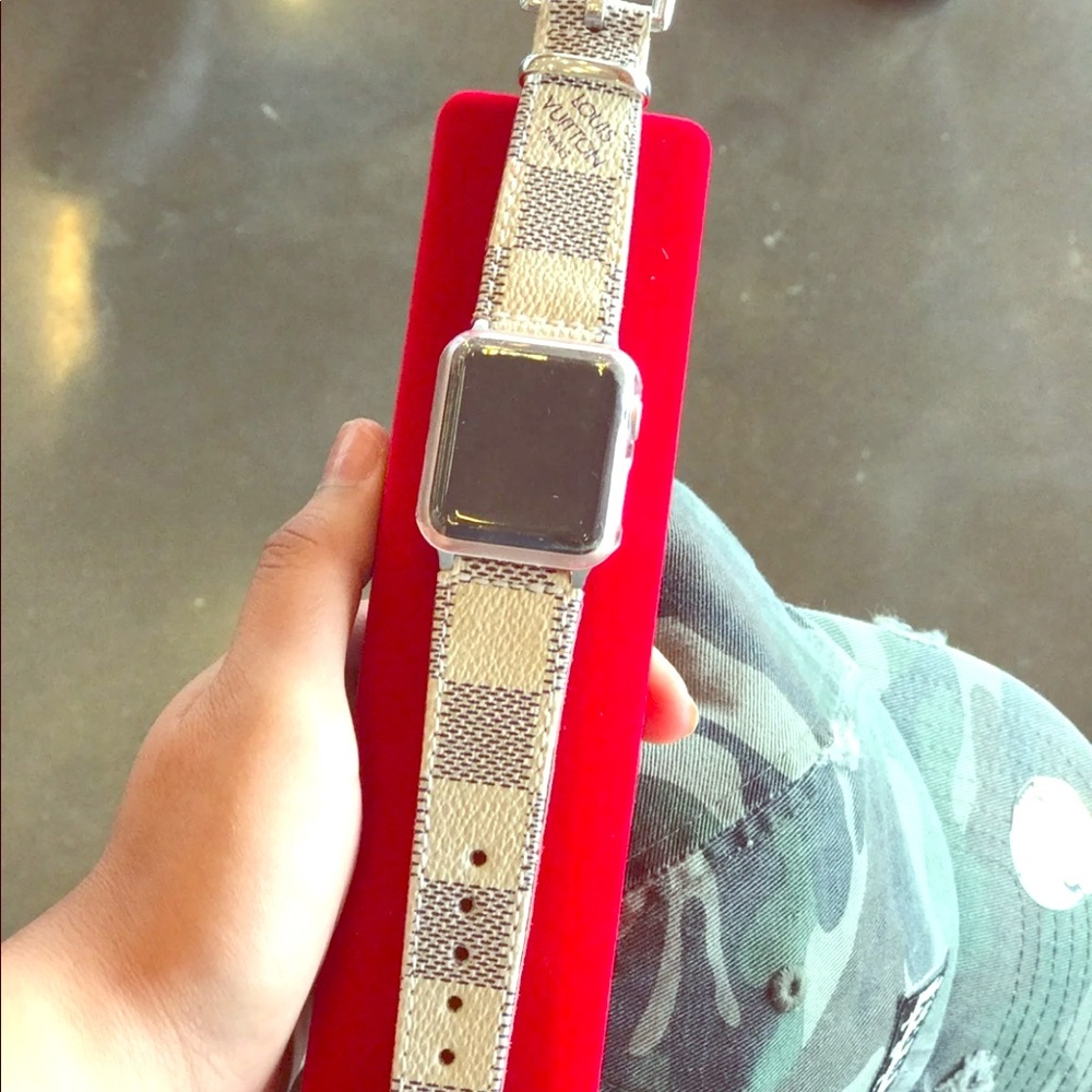 Real Louis Vuitton Apple Watch band